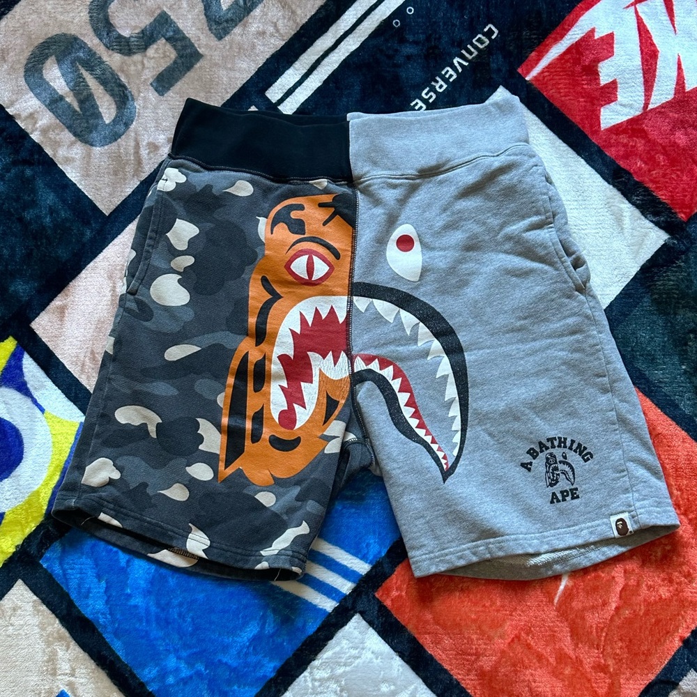 Bape Shark Shorts